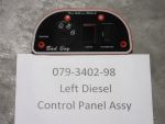 079-3402-98 - Left Diesel Control Panel Assembly