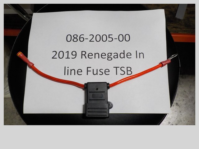 086-2005-00 - 2019 Renegade In-Line Fuse TSB | Free Shipping Over $100