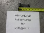 088-0012-00 - 2 Bagger Lid Rubber Straps