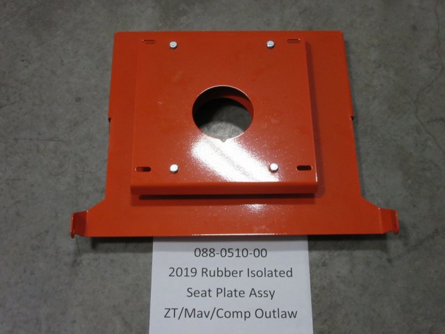 088-0510-00 -  Rubber Isolated Seat Plate (See Models Used On For Details)