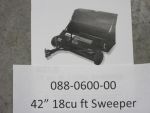 088-0600-00 - 42" 18cu.ft Sweeper - Straight Brush | Free Shipping