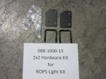 088-1000-15 - 2x2 Hardware Kit for Light Kit | Free Shipping Over $100