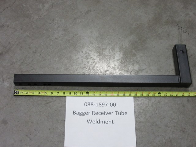 088-1897-00 - Bagger Receiver Tube Weldment Bad Boy Bagger Component