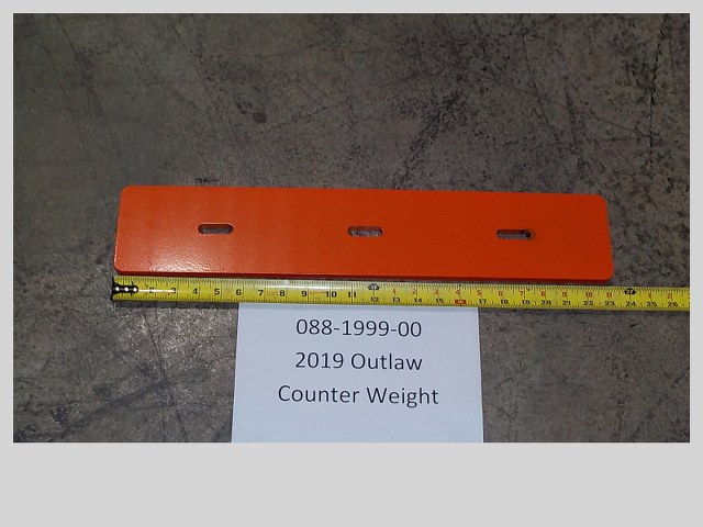 088-1999-00 - 2019 Outlaw Counter Weight