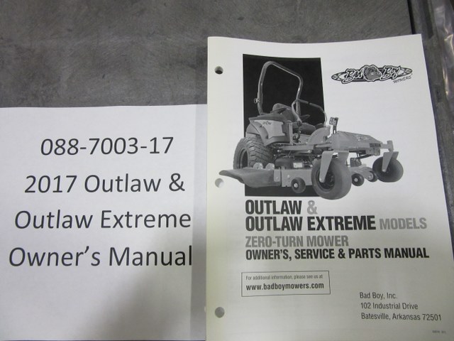 088-7003-17 - 2017 Outlaw & Outlaw Extreme Owner's Man