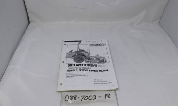 088-7003-18 - 2018 Outlaw & Outlaw Extreme Owner's Man