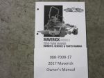 088-7008-17 - 2017 Maverick Owner Manual | Free Shipping Over $100