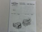 088-7105-00 - 36Briggs&Stratton Motor Manual | Free Shipping Over $100