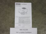 088-7111-00 - 747 cc Kohler Confidant Manual | Free Shipping Over $100