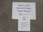 088-7113-00 - 824 cc EFI Kohler Motor Manual