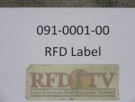 091-0001-00 - RFD Label | Free Shipping Over $100