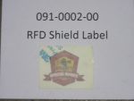 091-0002-00 - RFD Shield Label