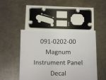 091-0202-00 - Magnum Instrument Panel Decal