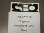 091-0202-00 - Instrument Panel Decal | Free Shipping Over $100