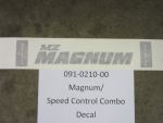 091-0210-00 - Magnum/Speed Control Combo Dec al