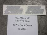 091-0315-00 - 747cc Back Cover Cluster | Free Shipping Over $100