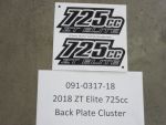 091-0317-18 - 725cc Back Plate Cluster | Free Shipping Over $100