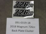 091-0319-18 - 726cc Back Plate Cluster | Free Shipping Over $100