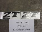 091-0327-00 - ZT 725cc Back Plate Cluster | Free Shipping Over $100