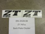 091-0328-00 - ZT 747cc Back Plate Cluster | Free Shipping Over $100