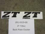 091-0329-00 - ZT 726cc Back Plate Cluster | Free Shipping Over $100