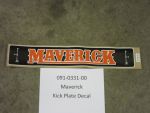 091-0331-00 - Maverick Kick Plate Decal | Free Shipping Over $100