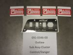 091-0346-00 - Outlaw Sub Assy Cluster | Free Shipping Over $100