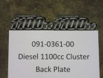 091-0361-00 - Diesel 1100cc Cluster | Free Shipping Over $100