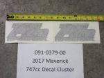 091-0379-00 - 747cc Decal Cluster | Free Shipping Over $100