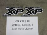 091-0414-18 - 2018 XP 824 EFI Back Plate Cluster