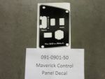 091-0901-50 - Maverick Control Panel Decal