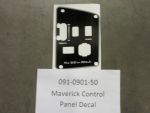 091-0901-50 - Maverick Control Panel Decal | Free Shipping Over $100