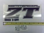 091-0908-00 - 2013 cZT Back Panel Decal-30hp