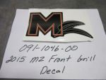 091-1046-00 - 2015 MZ Front Grill Decal | Free Shipping Over $100