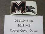 091-1046-18 - 2018 MZ Cooler Cover Decal | Free Shipping Over $100