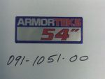 091-1051-00 - 54" ARMORTEK Deck Decal | Free Shipping Over $100