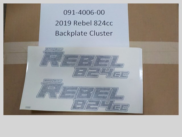 091-4006-00 - 2019 Rebel 824cc Backplate Cluster