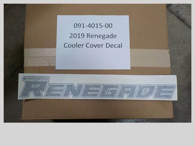 091-4015-00 - Cooler Cover Decal | Free Shipping Over $100