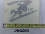 091-6000-00 - Z28 Mini Decal - Hood - Diesel | Free Shipping Over $100