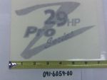 091-6059-00 - Z29 Pro Series Decal | Free Shipping Over $100