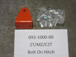 093-1000-00 - Bolt on Hitch for MZ/Avenger/ZT/CZT/Compact Outlaw/2020 and Older Maverick