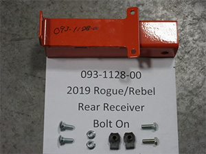 093-1128-00 - 2019-2024 Rogue & Rebel Rear Receive Hitch Bolt On