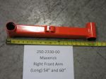 250-2330-00 - EZT Front Arm-Long (Right) Assembly