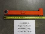 250-2330-98 - EZT Front Arm-Long (Right) Assembly