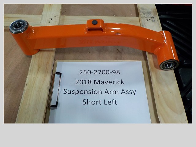 250-2700-98 - 2018-2020 Maverick Suspension Arm Assembly - Left Short - For 48" Deck Models Only
