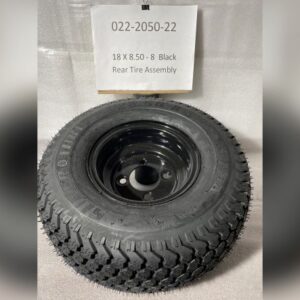 022-2050-22 – 18×8.50-8 w/8″ Tire – Wheel (Black)
