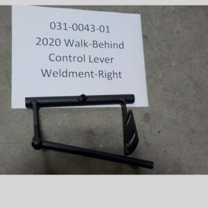 031-0043-01 – Walk-Behind Control Lever Weldment-Right–Black