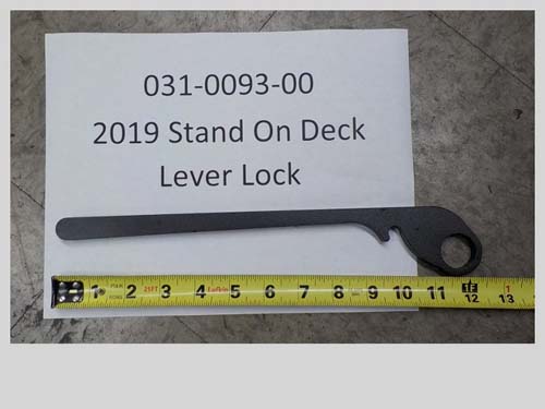 031-0093-00 - 2019-2022 Stand On Deck Lever Lock