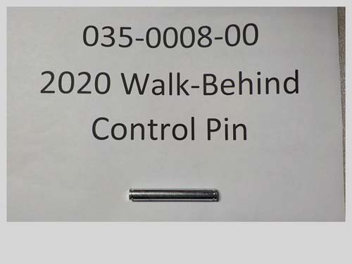 035-0008-00 – Walk-Behind Control Pin