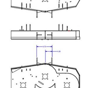 060-5444-00 - 2018-2021 42" Compact Outlaw Deck Shell and 2022 Maverick HD